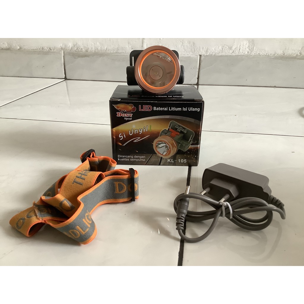 Squair Senter Kepala Cas Murah 10W LED Dony KL-105