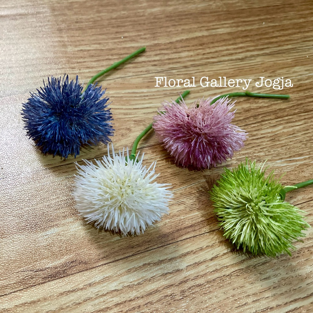 Bunga Amimajus Putik Benang Sari Dandelion Hiasan Box Seserahan Mahar Hantaran Bunga Hias Plastik