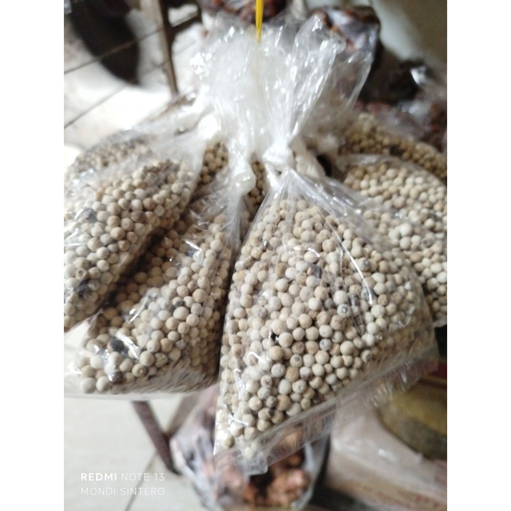 

Merica butir timbangan 1 Ons/Bumbu masak