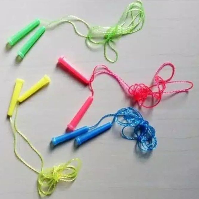 10 pcs skipping tali lompat anak dewasa / lompat tali skipping / skipping murah / mainan skipping lo