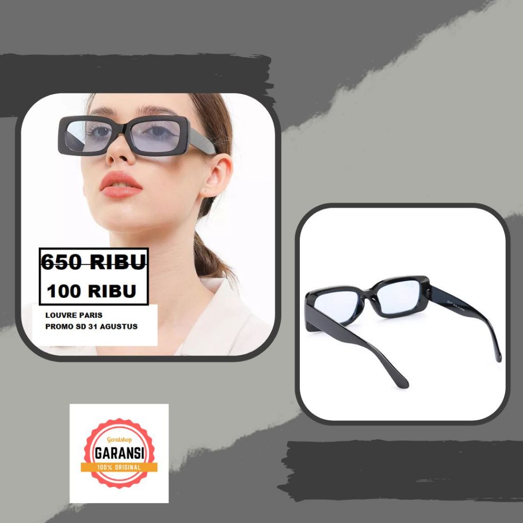 Kacamata Fashion LOUVRE PARIS Original 100% seri RB SPACE