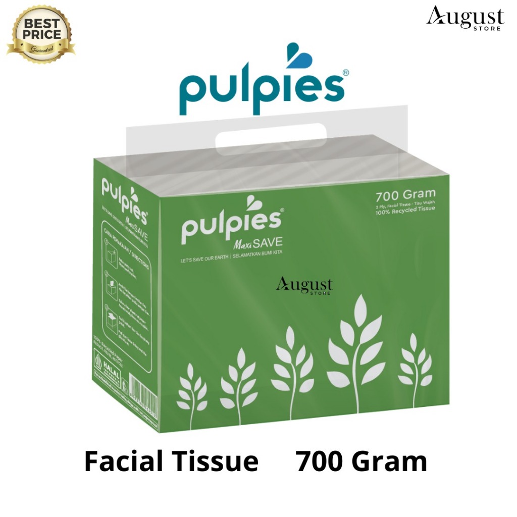 Tisu Tissue Pulpies Maxi Save Isi 700 Gram / 2 Ply / Tisu Wajah TERMURAH