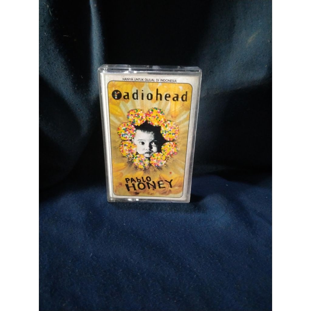 kaset pita ORIGINAL radiohead pablo honey. mulus kaku. baca deskripsi