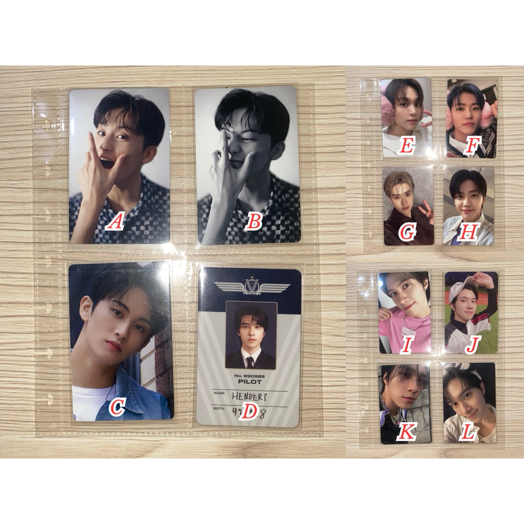 READY STOCK Photocard PC NCT DREAM NCT 127 WAYV Mark Hendery Jaemin Haechan Jaehyun Mark Dicon Dilan