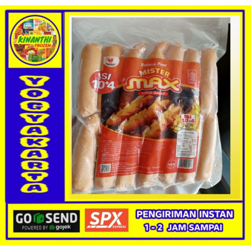 

Mister max sosis ayam bakar isi 14, Jogja Frozen