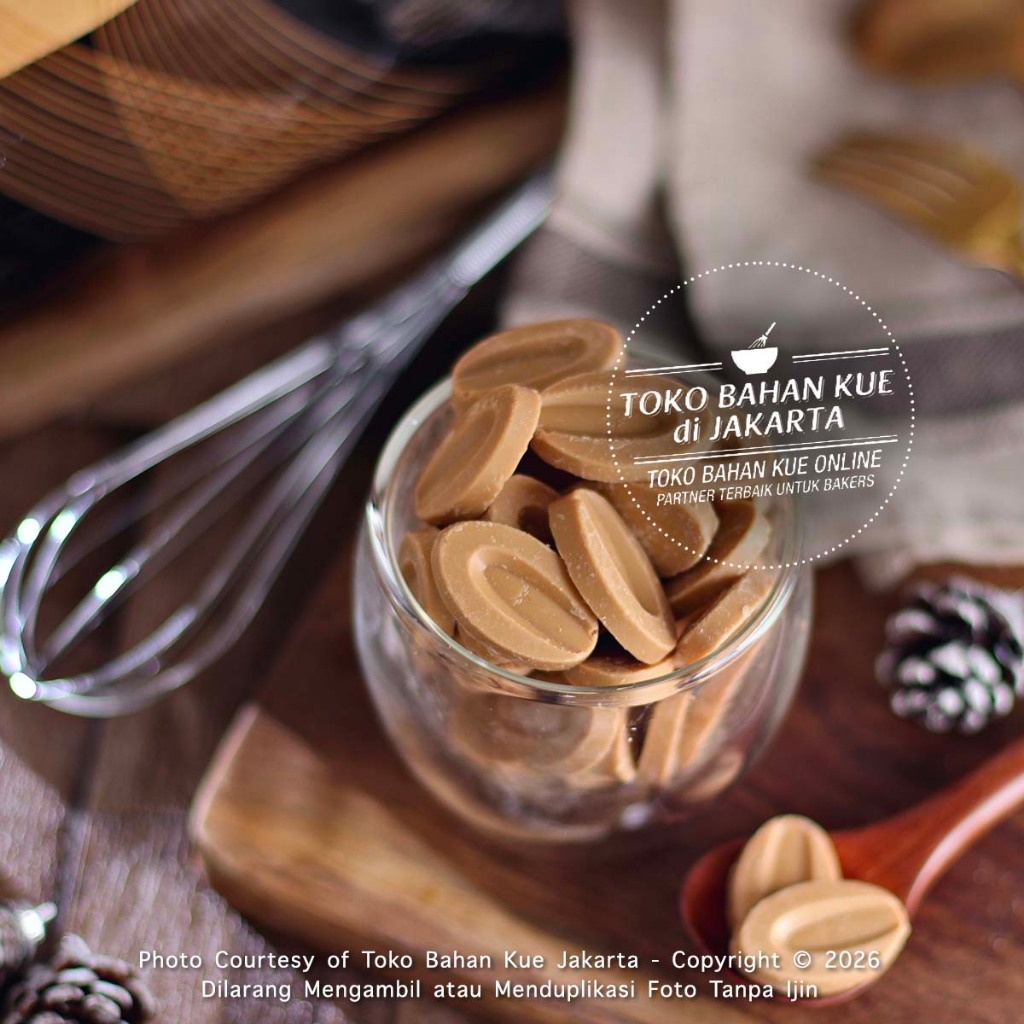 

Valrhona DULCEY 32% Blond Chocolate 100gr Couverture Coklat Cream Milk