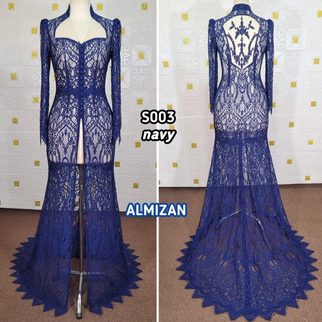 kebaya pengantin kerah sunda - S003 by almizan