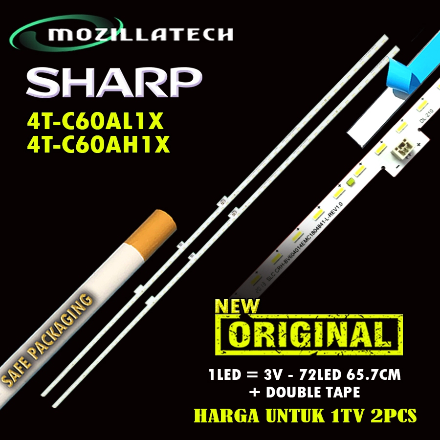 BACKLIGHT SHARP 60 4T-C60AL1X 4T-C60AH1X 4T C60AL1X 4T C60AH1X 4TC60AL1X SC-E60-18S4P-4014-310A-R