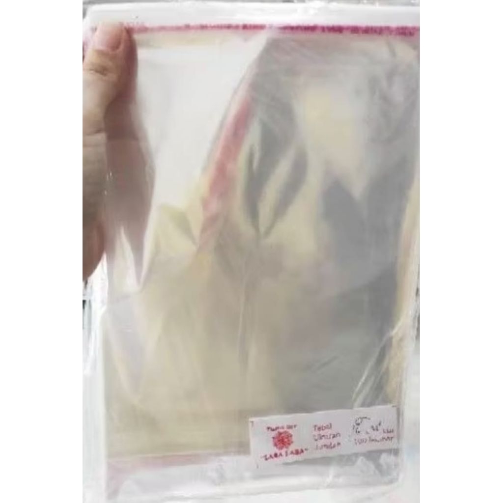 Plastik OPP 16x21,5 cm tebal 02