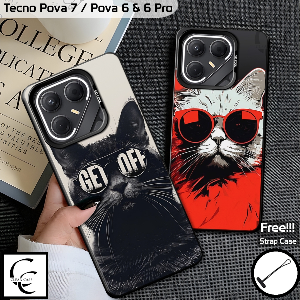 Casing So Cool Tecno Pova 7 Terbaru 2025 | SoftCase HP Tecno Pova 7 | Tecno Pova 6 & Tecno Pova 6 Pr