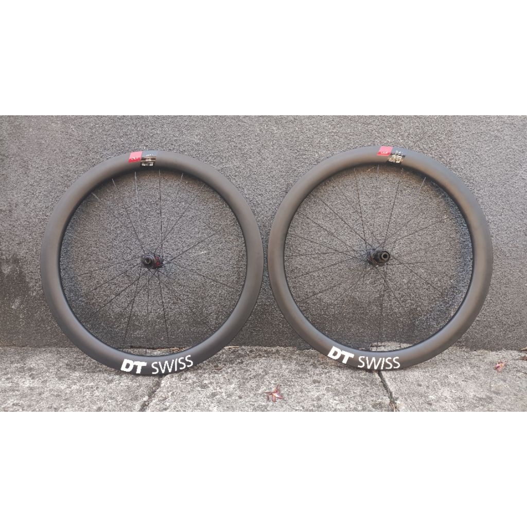 Wheelset 700c Carbon acm disc brake TA Rachet SECOND BAGUS sepeda Roadbike
