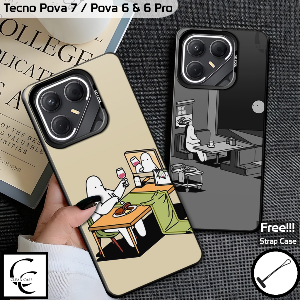 Casing So Cool Tecno Pova 7 Terbaru 2025 | SoftCase HP Tecno Pova 7 | Tecno Pova 6 & Tecno Pova 6 Pr