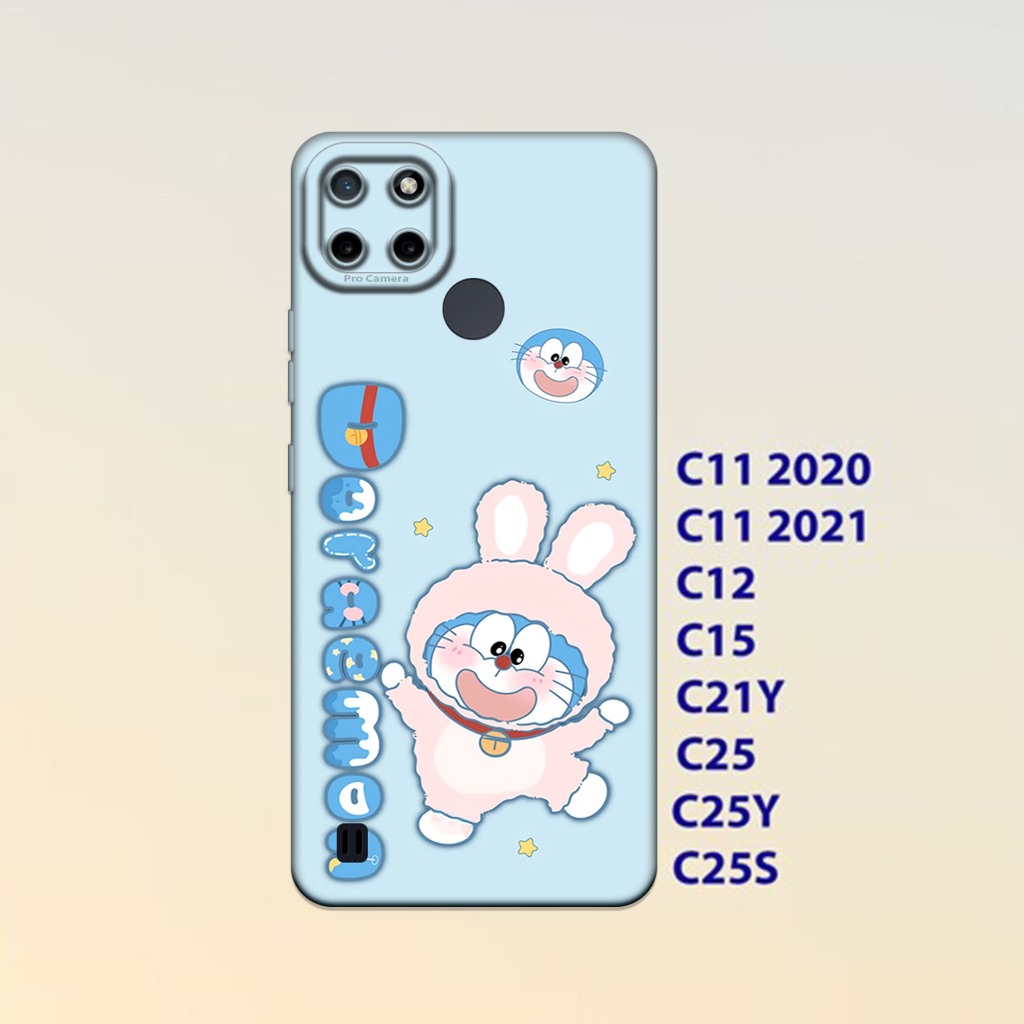 Case Realme C11 ,Realme C12 ,Realme C15 ,Realme C21Y ,realme C25 / C25Y -Casing case Hp Hitam Lentur