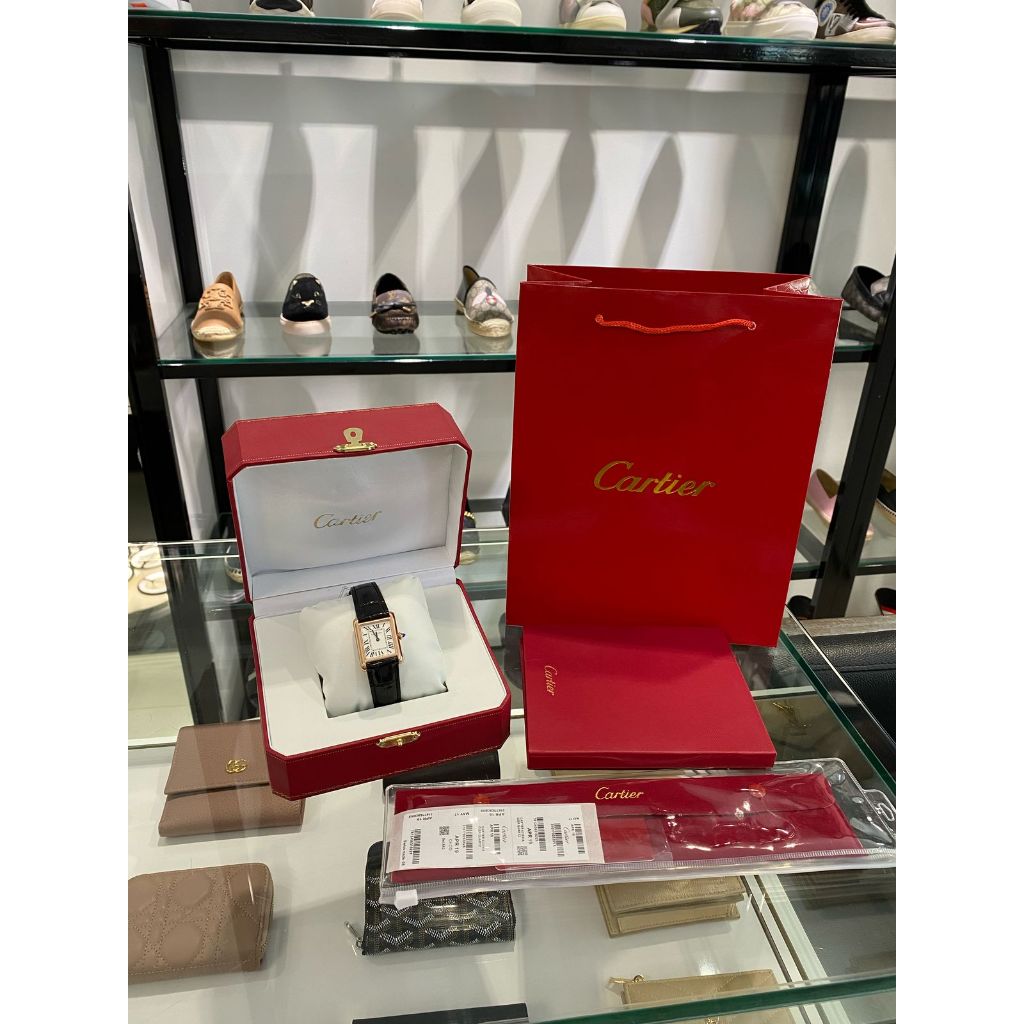 jam tangan wanita jam Tank Solo Watch SUPER MIRROR CT009