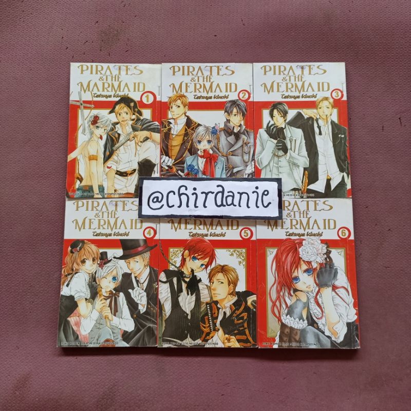 Komik PIRATES & THE MERMAID / KAIZOKU TO NINGYO - Tatsuya Kiuchi / Komik Yaoi Shounen Ai