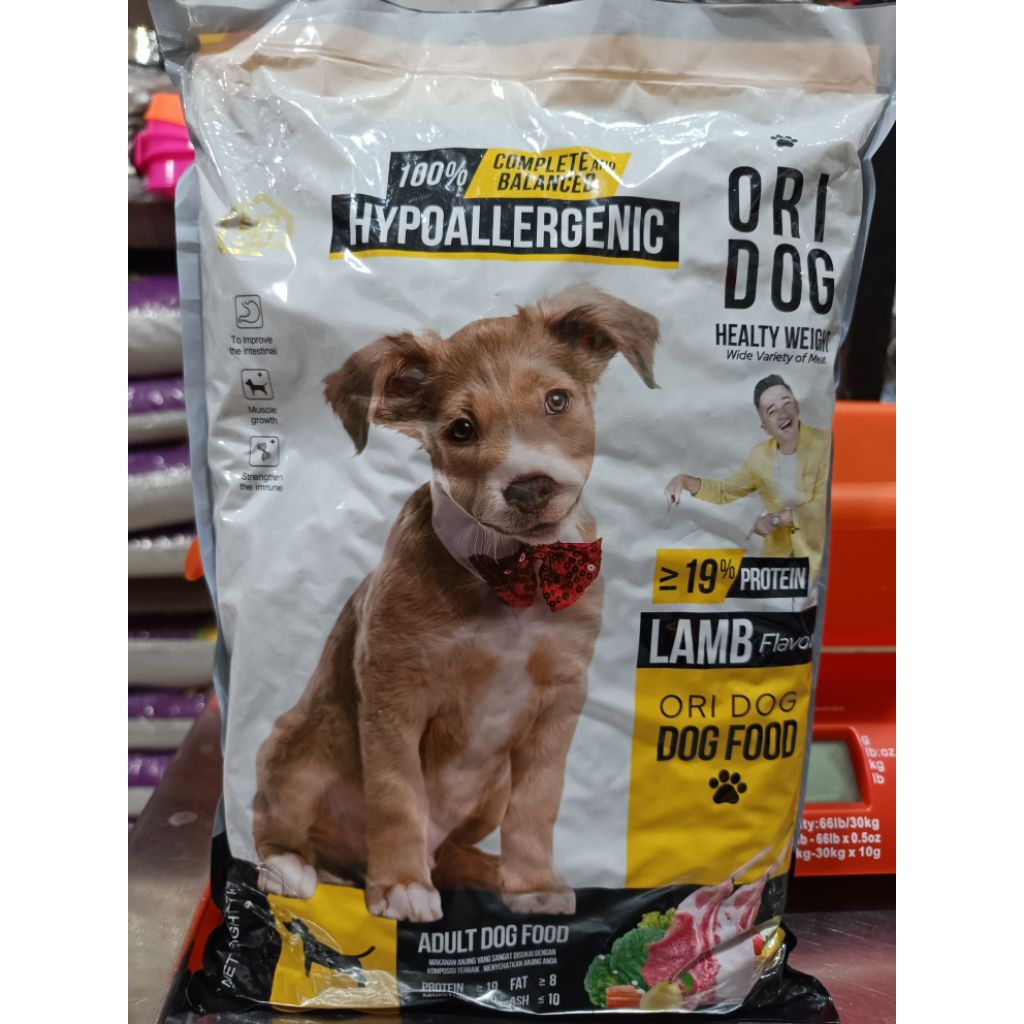Ori dog 800gr / makanan anjing untuk alergi