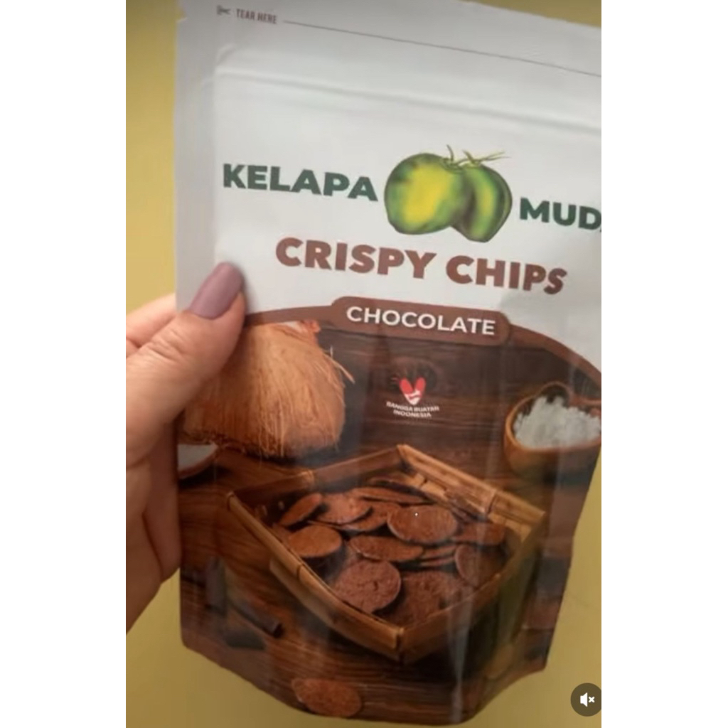 

keripik wingko coklat