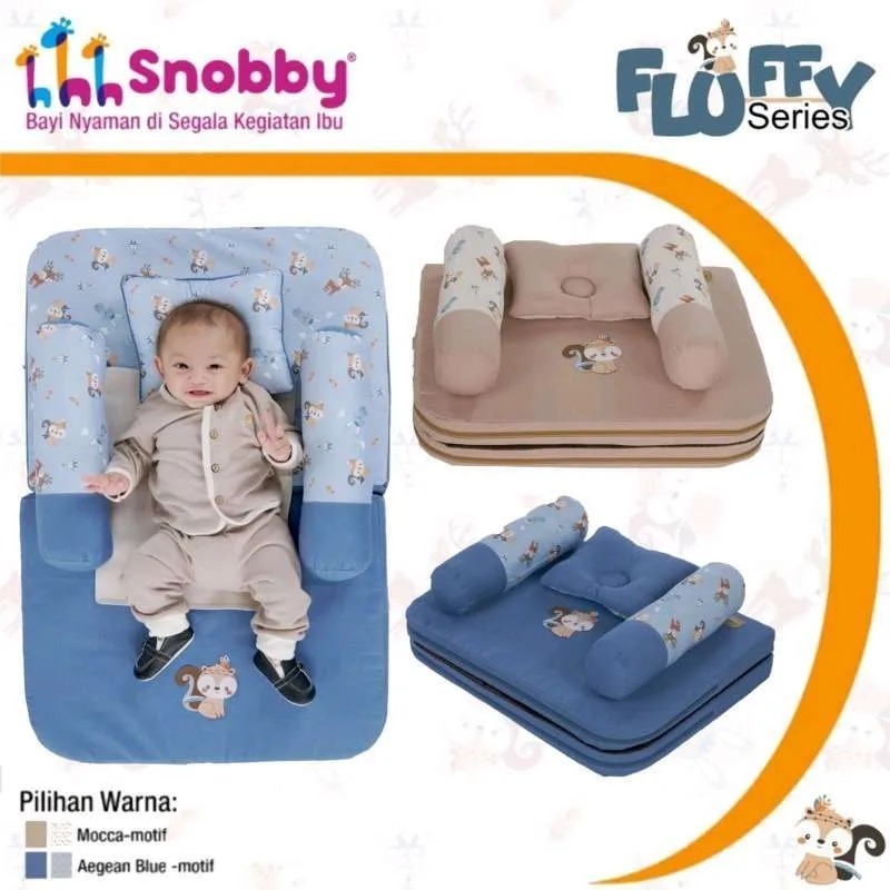 Snobby Kasur Bayi Kolam + Kelambu / Kasur Bayi Set