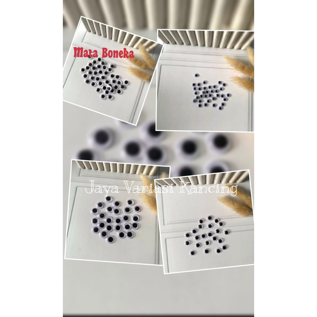 Mata boneka / Mata kocak / Mata tempel