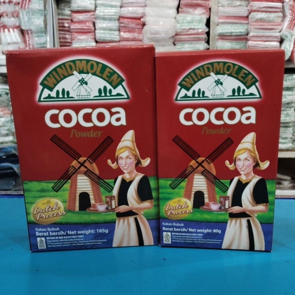 

WINDMOLEN Cocoa powder kemasan 165-80gr