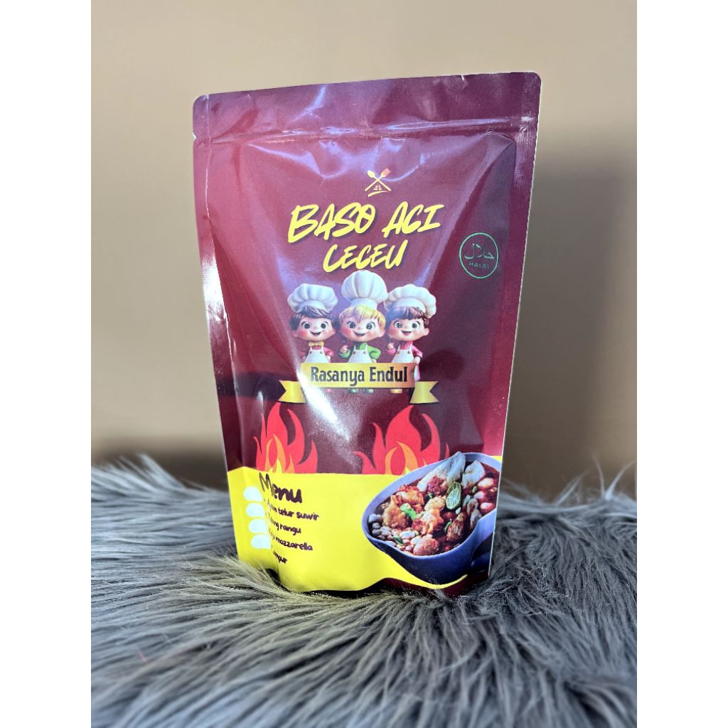 

Baso aci ceceu (paket mewah)