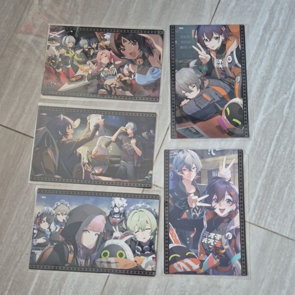 

postcard zenless zone zero pack