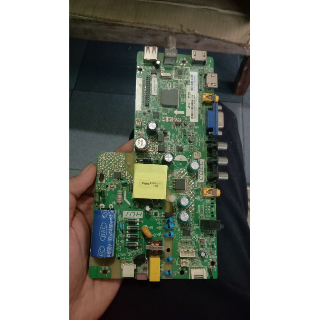 MB + PSU tv led panasonic TH-24E302G