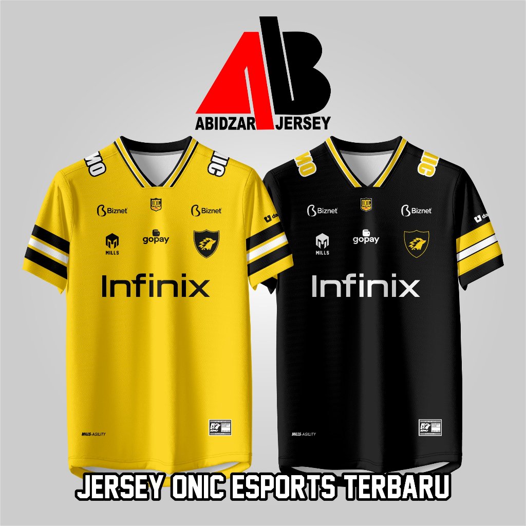 Jersey Onic Esports Baju Kaos Game Terbaru 2025