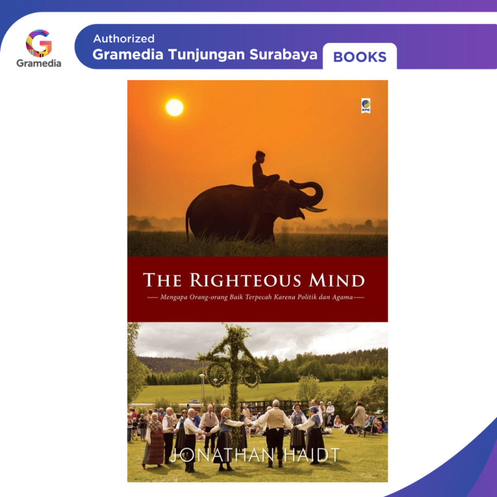 Gramedia Tunjungan : The Righteous Mind