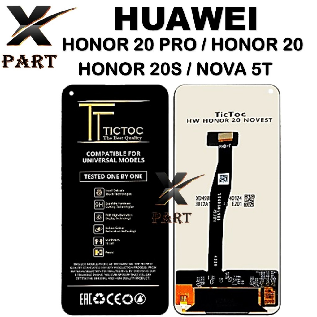 LCD TOUCHSCREEN HONOR 20 PRO / HONOR 20 / HONOR 20S / NOVA 5T ORIGINAL FULLSET