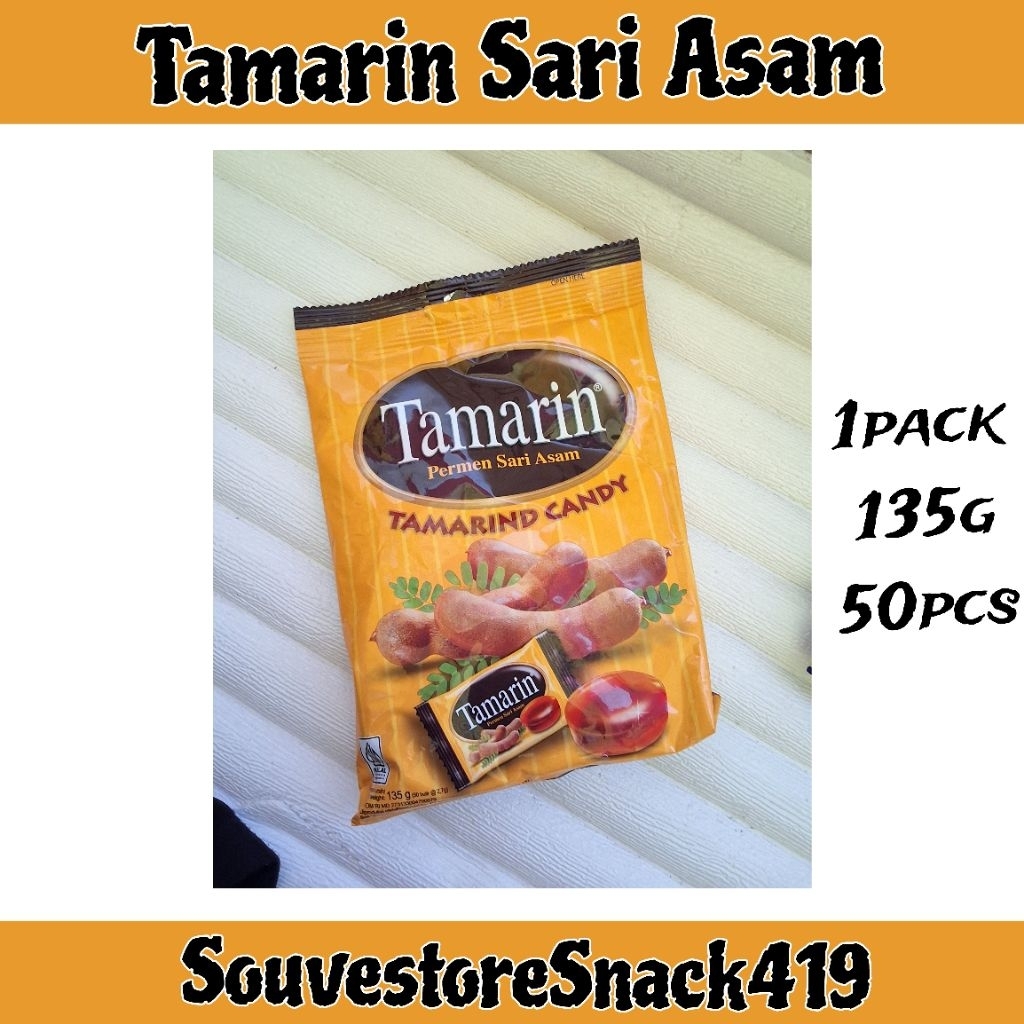 

permen Tamarin 135g 1pack isi 50pcs