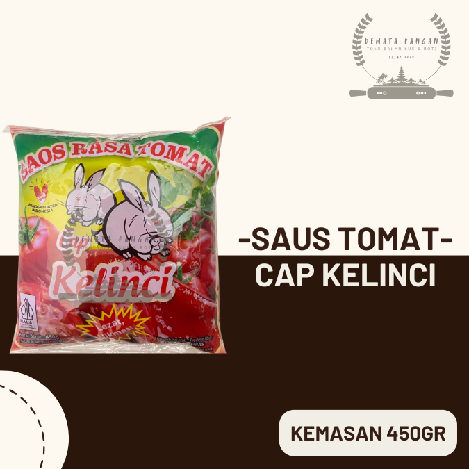 

[A1] Saus Tomat Cap Kelinci Kemasan 450gr