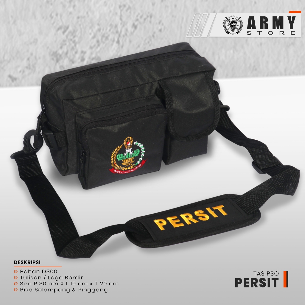 Tas PSO Persit Olahraga Multifungsi slempang / tas pinggang