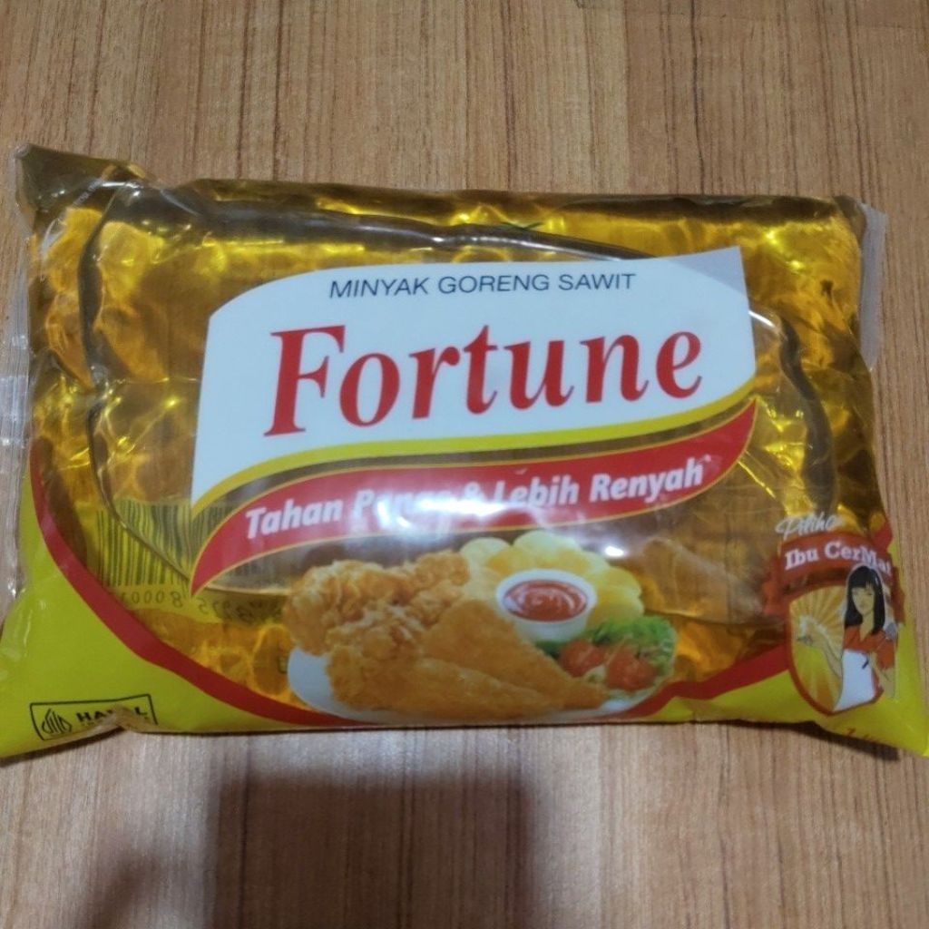 

Minyak fortune bantal 1 liter