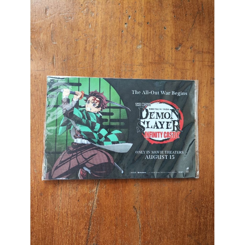 Demon Slayer Postcard Official Cinepolis Indonesia