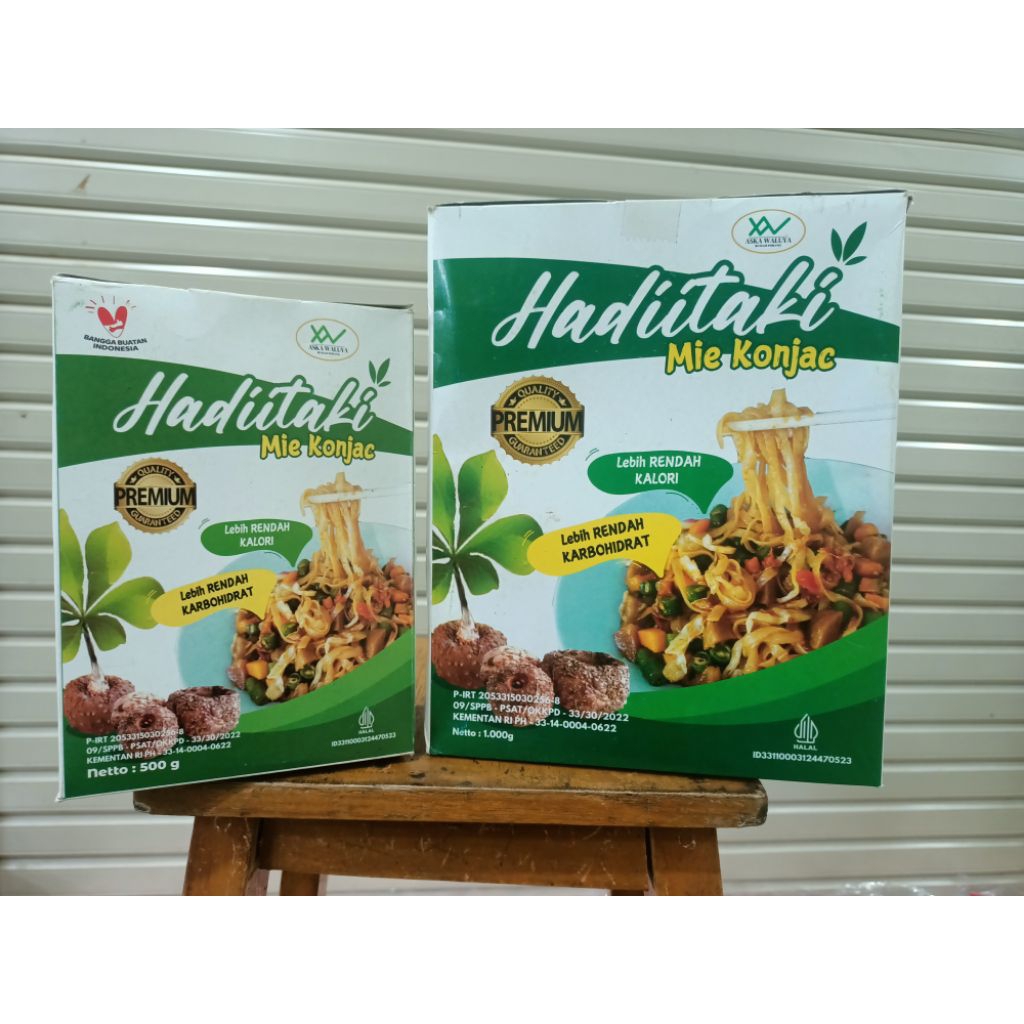 

Mie Porang Lebih Rendah Karbohidrat