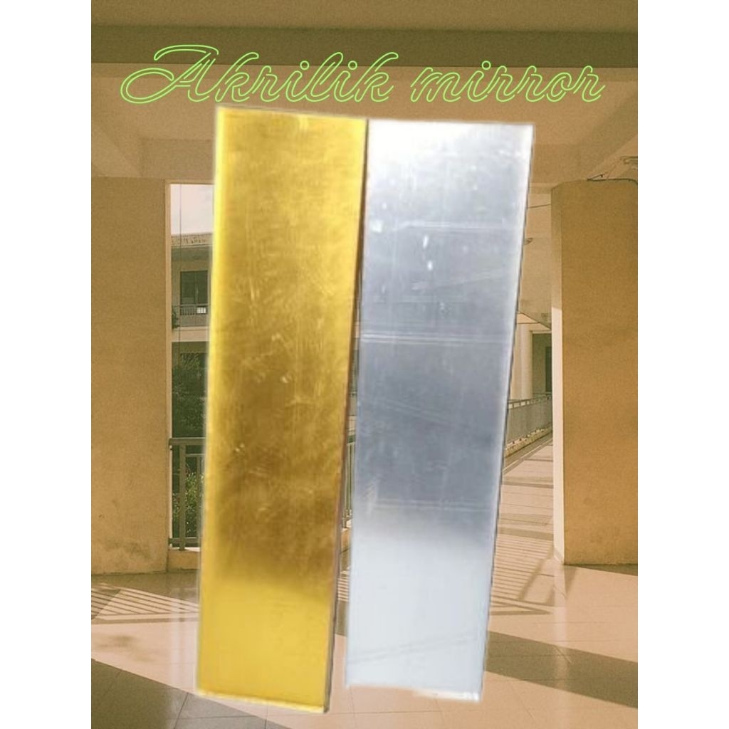 

Bahan Nametag | Name tag | Nama Dada Akrilik Mirror