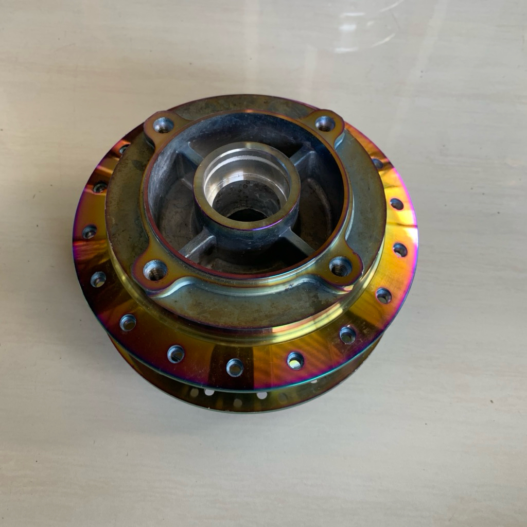 Tromol Belakang Double Doble disk Ninja 150 Ninja R RR Pelangi