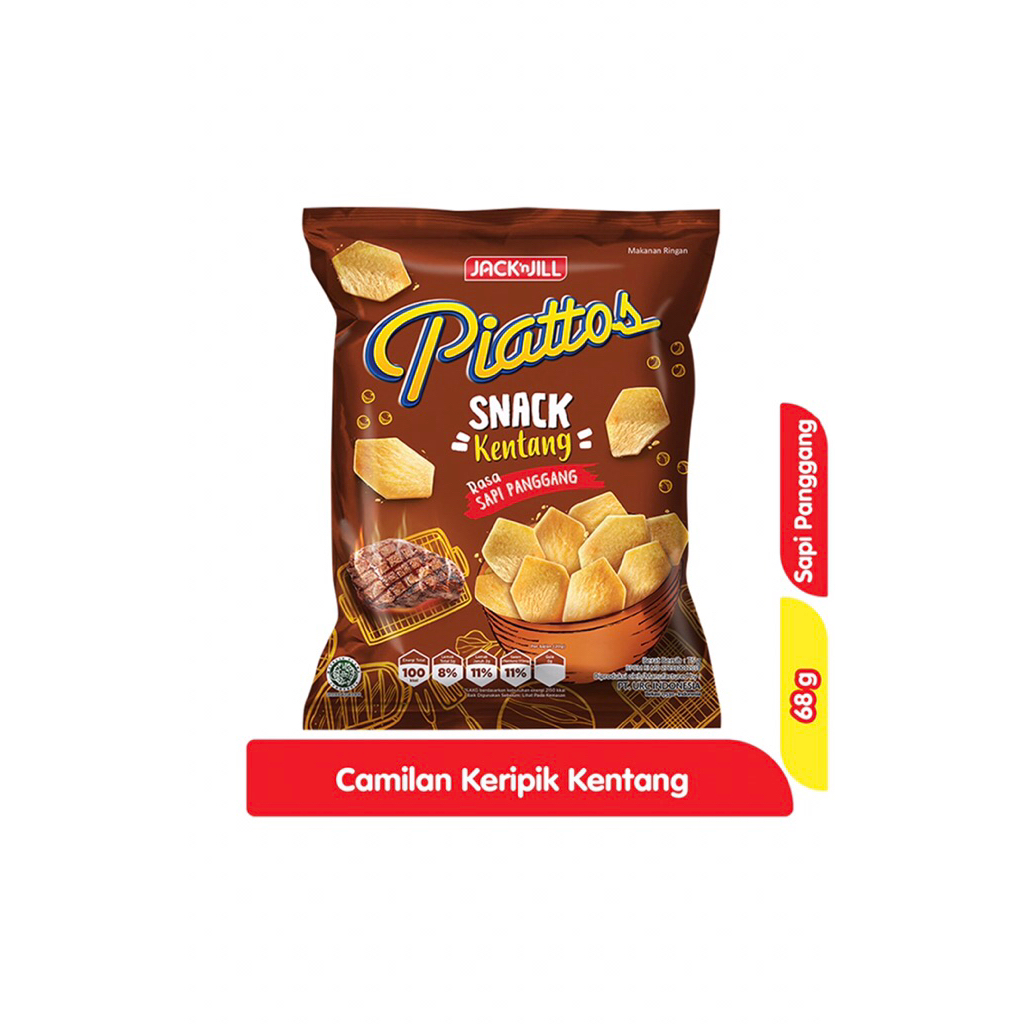 

Piattos Snack Kentang Sapi Panggang 68 g