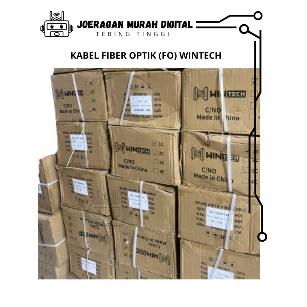 [JMD] KABEL FIBER OPTIK (FO) WINTECH 1 CORE 1000m