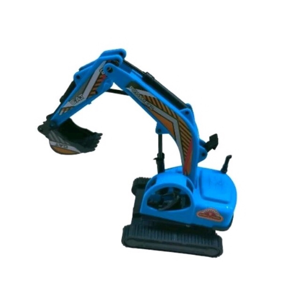 Mainan Bego Excavator Mini Bekho Kecil Bermain Menggali dengan Eskavator
