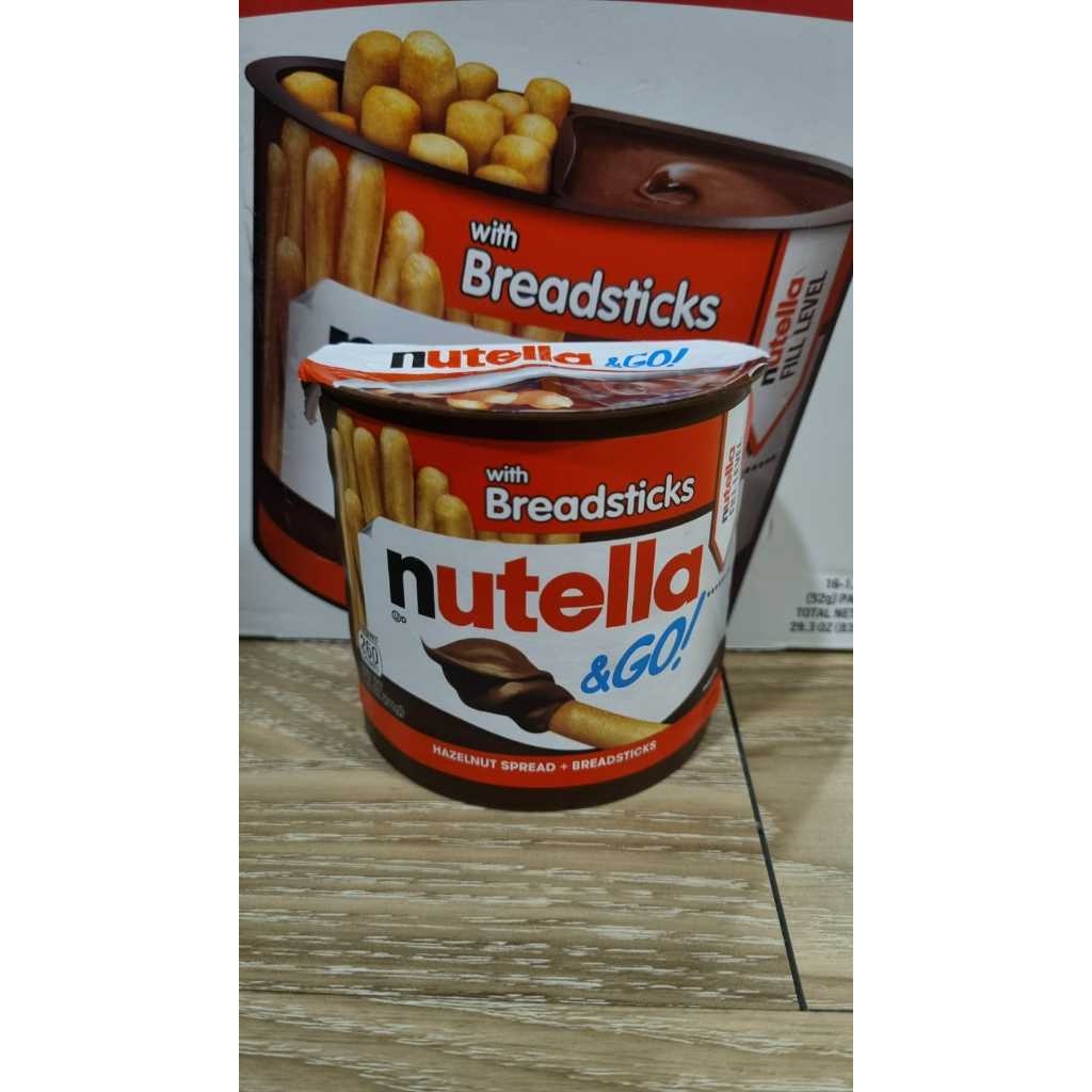 

Nutella & GO Hazelnut Spread + Breadsticks 52gr