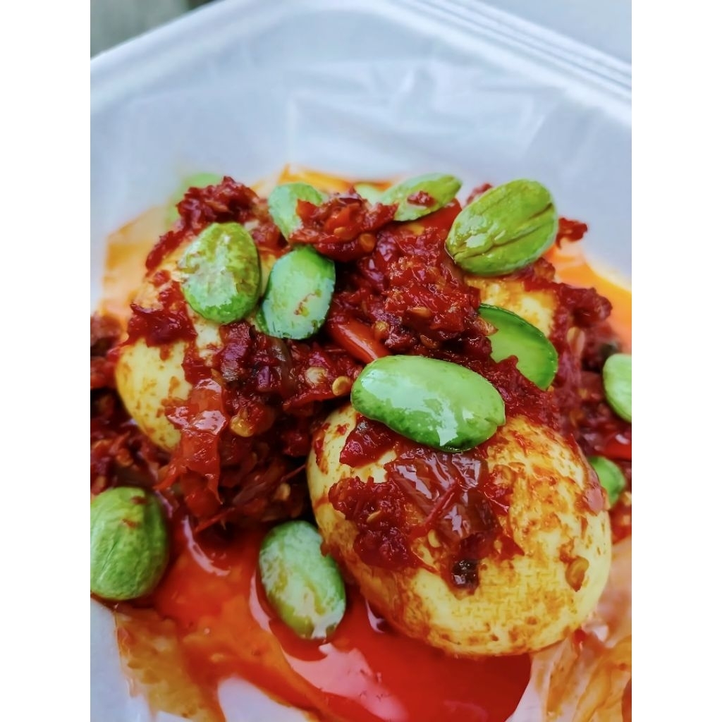 

Telur pete balado