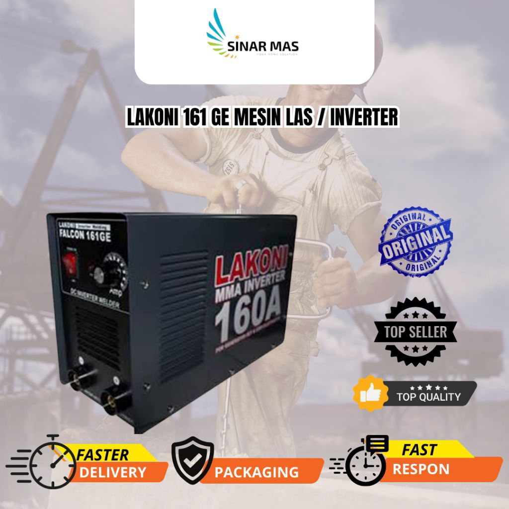 LAKONI 161 GE MESIN LAS / INVERTER