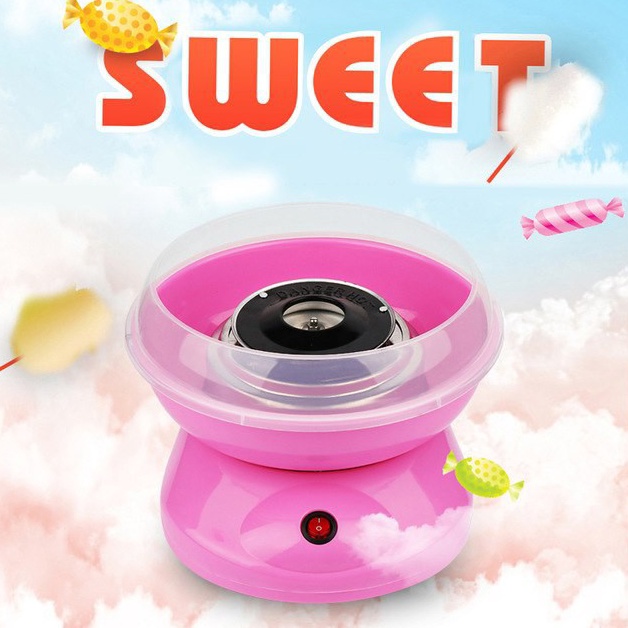 Promo Sale Mesin Gulali Mini Electric Cotton Candy Floss Maker Alat Pembuat Permen Kapas  Mesin Gula