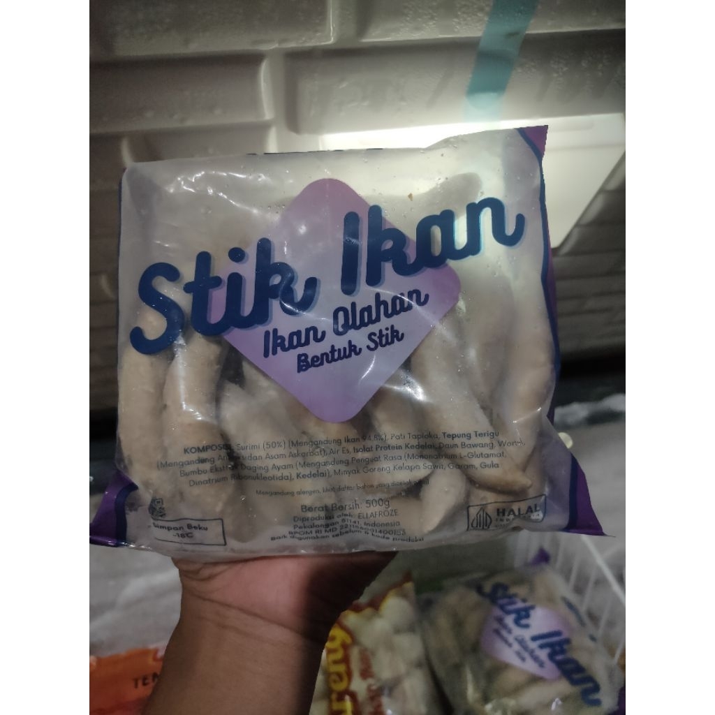 

bfi stik ikan olahan frozen food 500gram