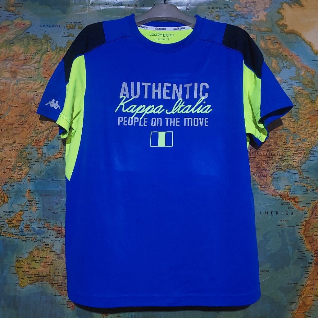 jersey running KAPPA ITALIA People On The Move blue original