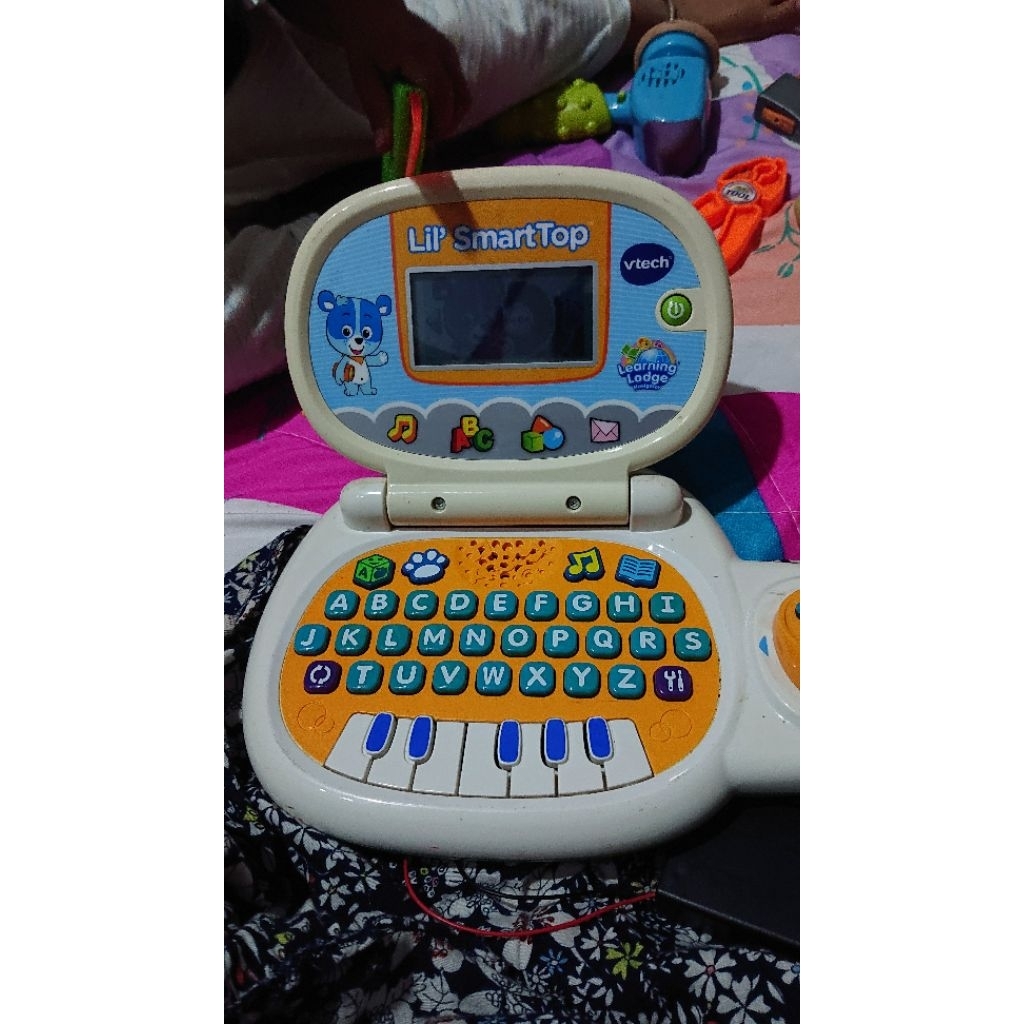 mainan laptop vtech Lil' SmartTop preloved