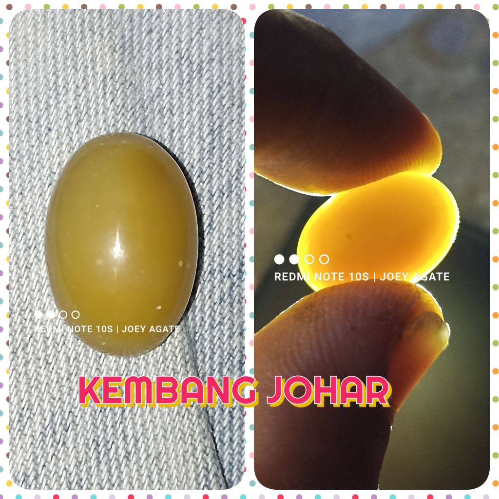 Batu Akik Kembang Johar