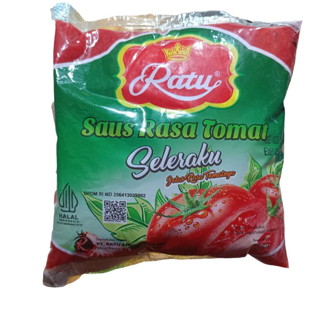 

Saus Tomat Ratu Seleraku Saos Tomato Ketchup Untuk Bakso 450gr